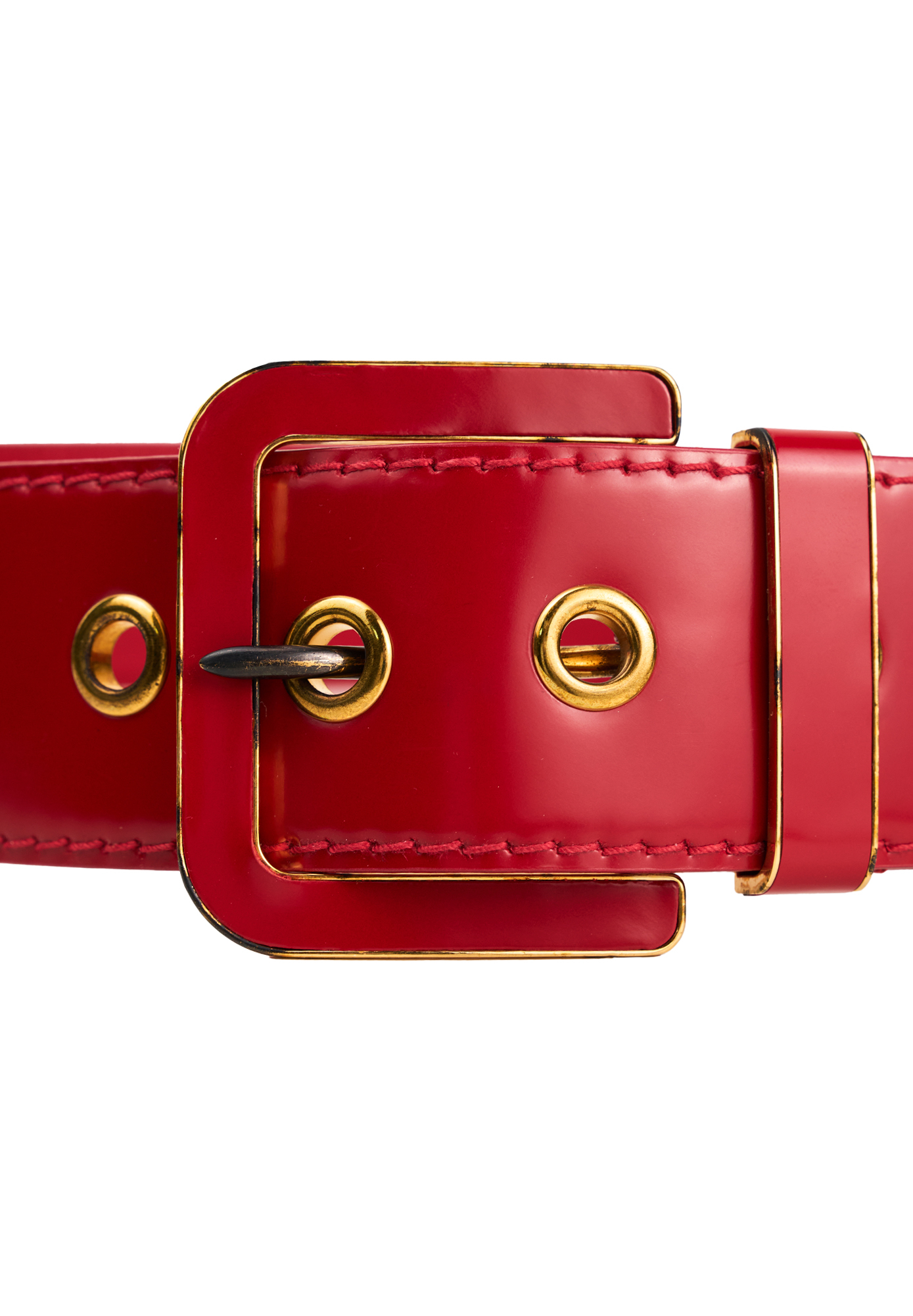 Miu Miu Red Belt