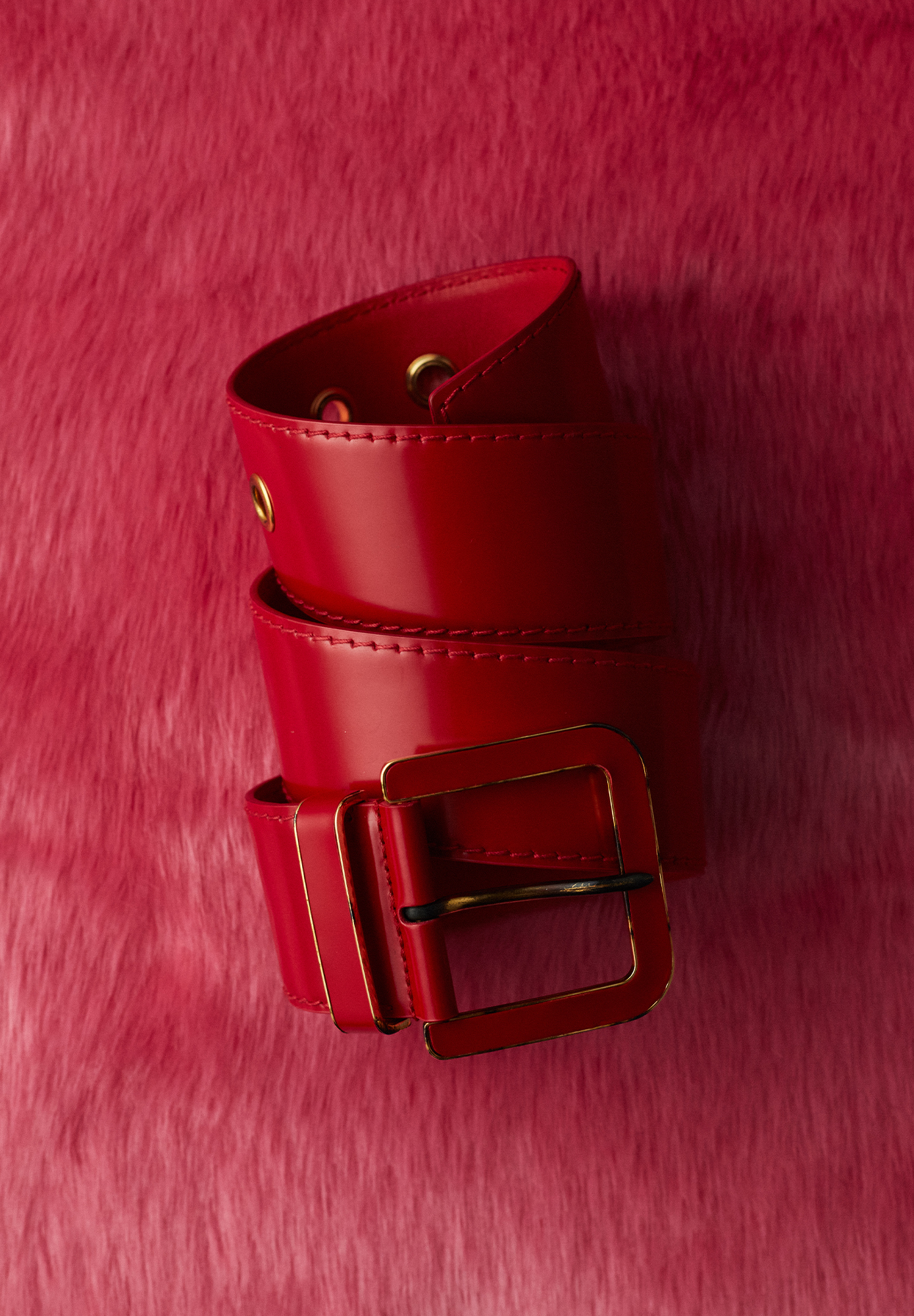 Miu Miu Red Belt
