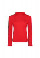 Chanel Red Cashmere Sweater