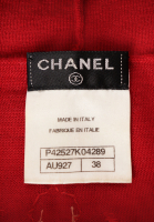Chanel Red Cashmere Sweater