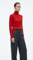 Chanel Red Cashmere Sweater