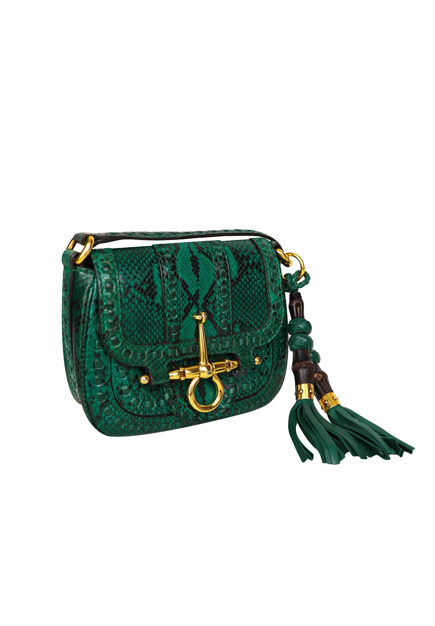 Gucci Python Small Snaffle Bit Bag