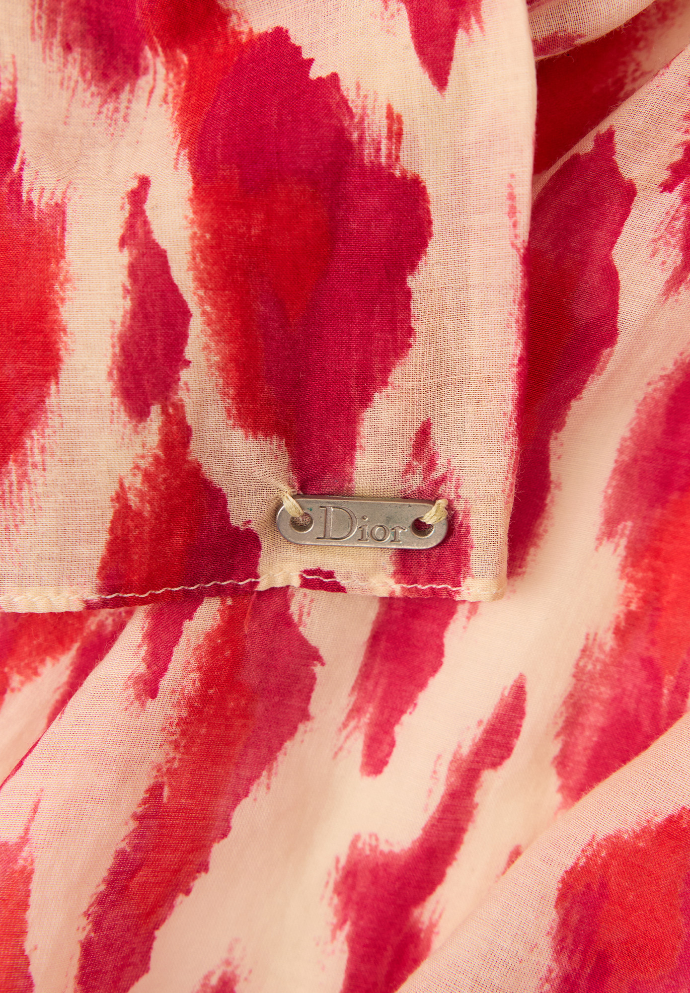 Christian Dior Multicolored Belted Tunic