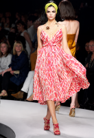 Christian Dior Multicolored Belted Tunic