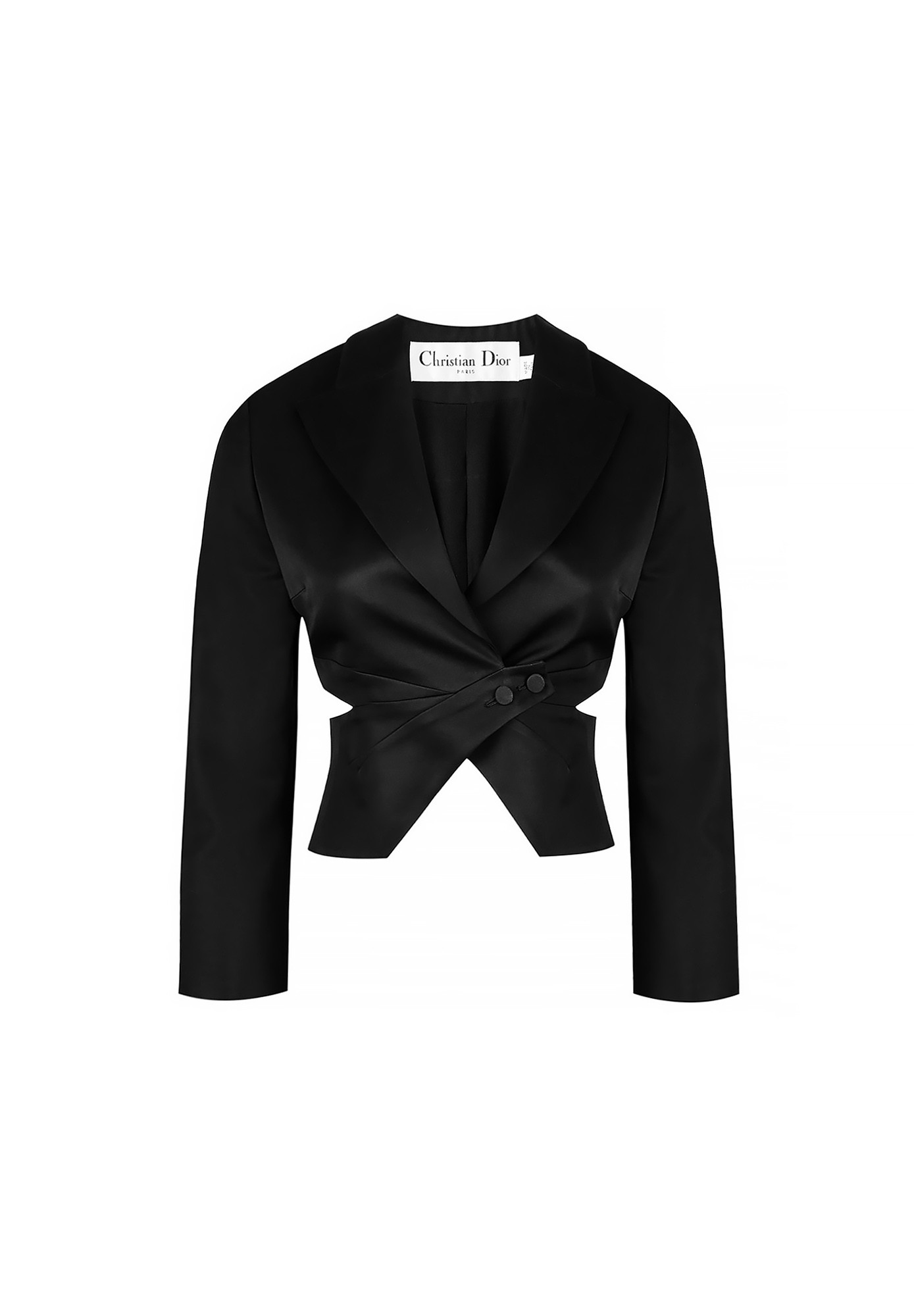 Christian Dior Black Cropped Jacket