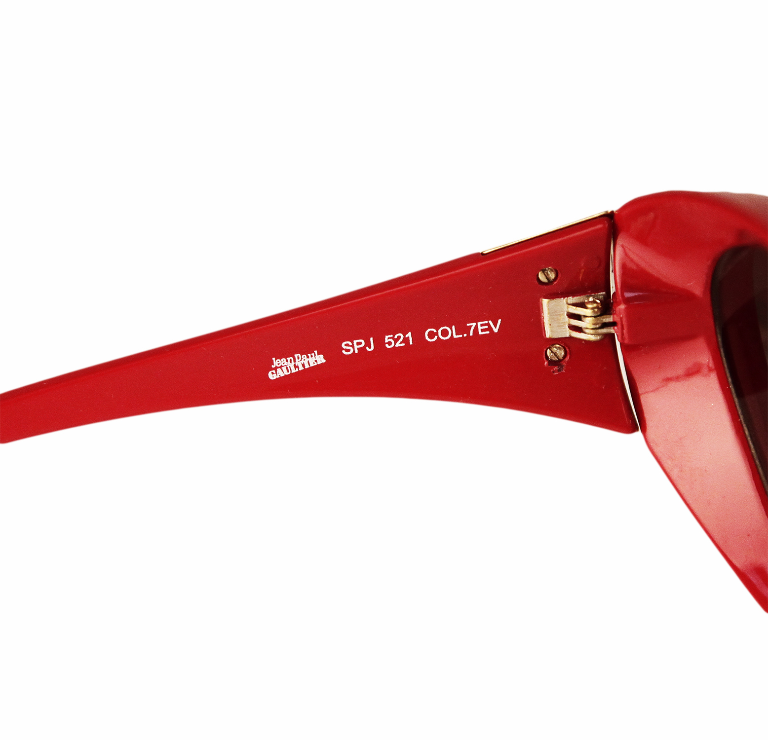 Jean Paul Gaultier Red Glasses