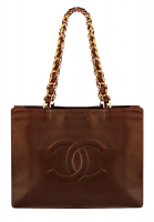 Chanel Brown Tote Bag