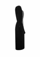 Torrente Dress With Asymmetrical Drape