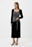 Torrente Dress With Asymmetrical Drape