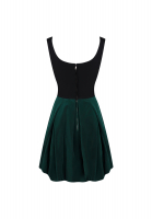 Prada Dress With Green Velvet Skirt