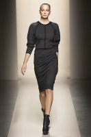 Grey Corset-Laced Bottega Veneta Dress