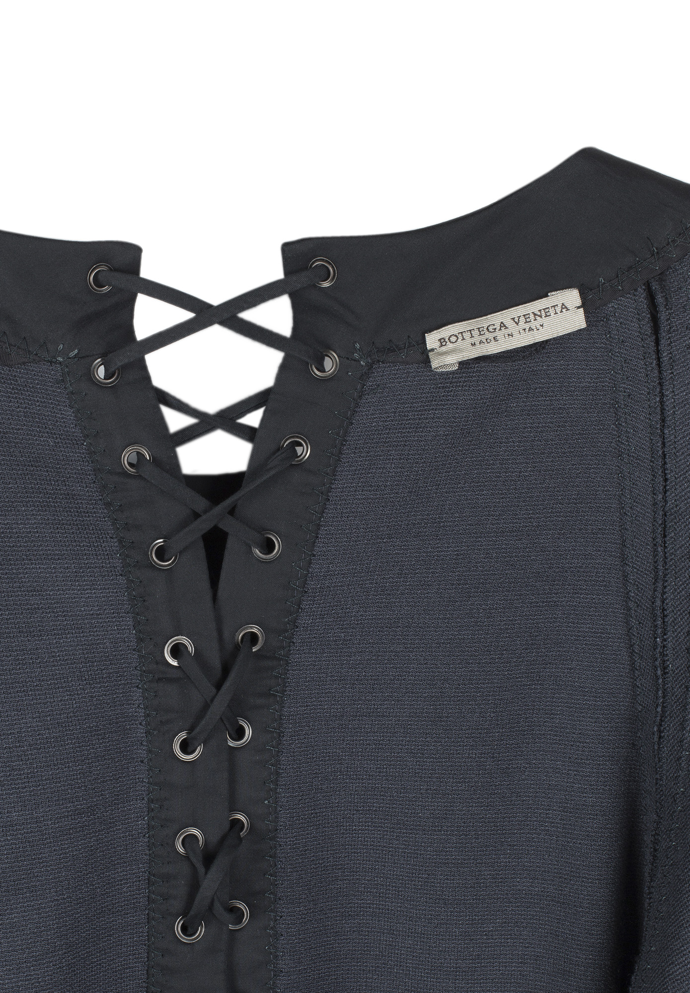 Grey Corset-Laced Bottega Veneta Dress