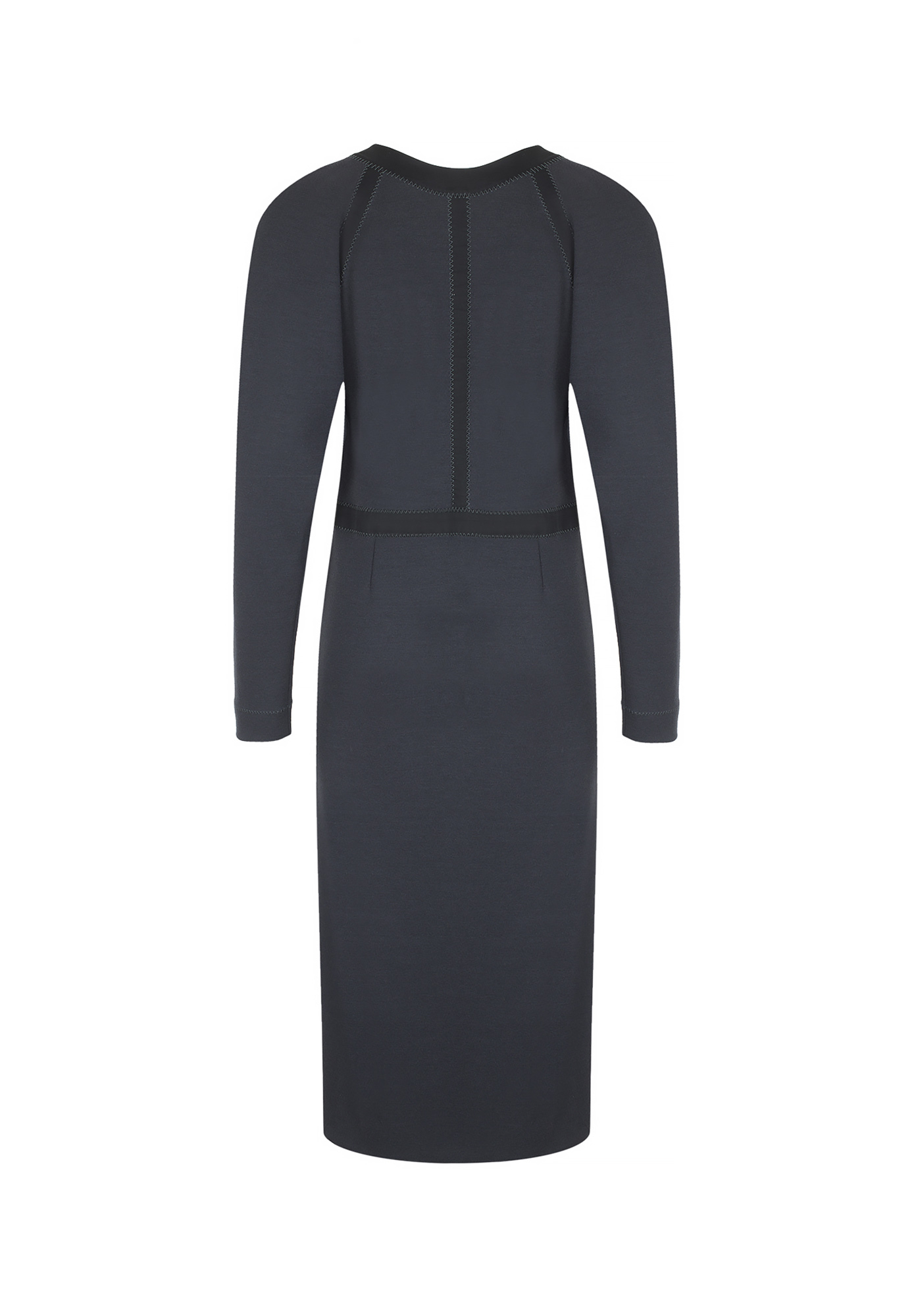 Grey Corset-Laced Bottega Veneta Dress