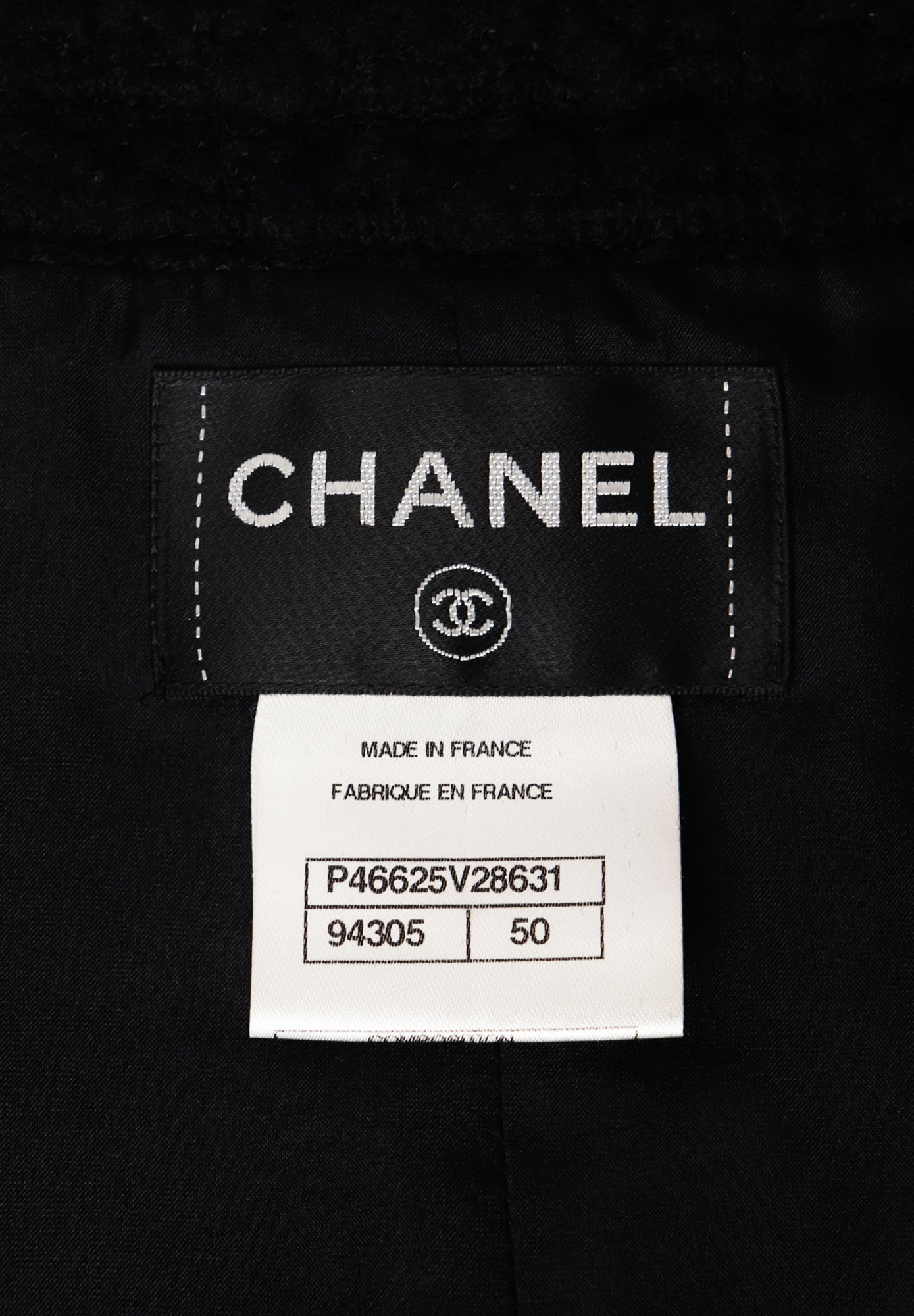 Chanel Black Tweed Dress