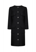 Chanel Black Tweed Dress