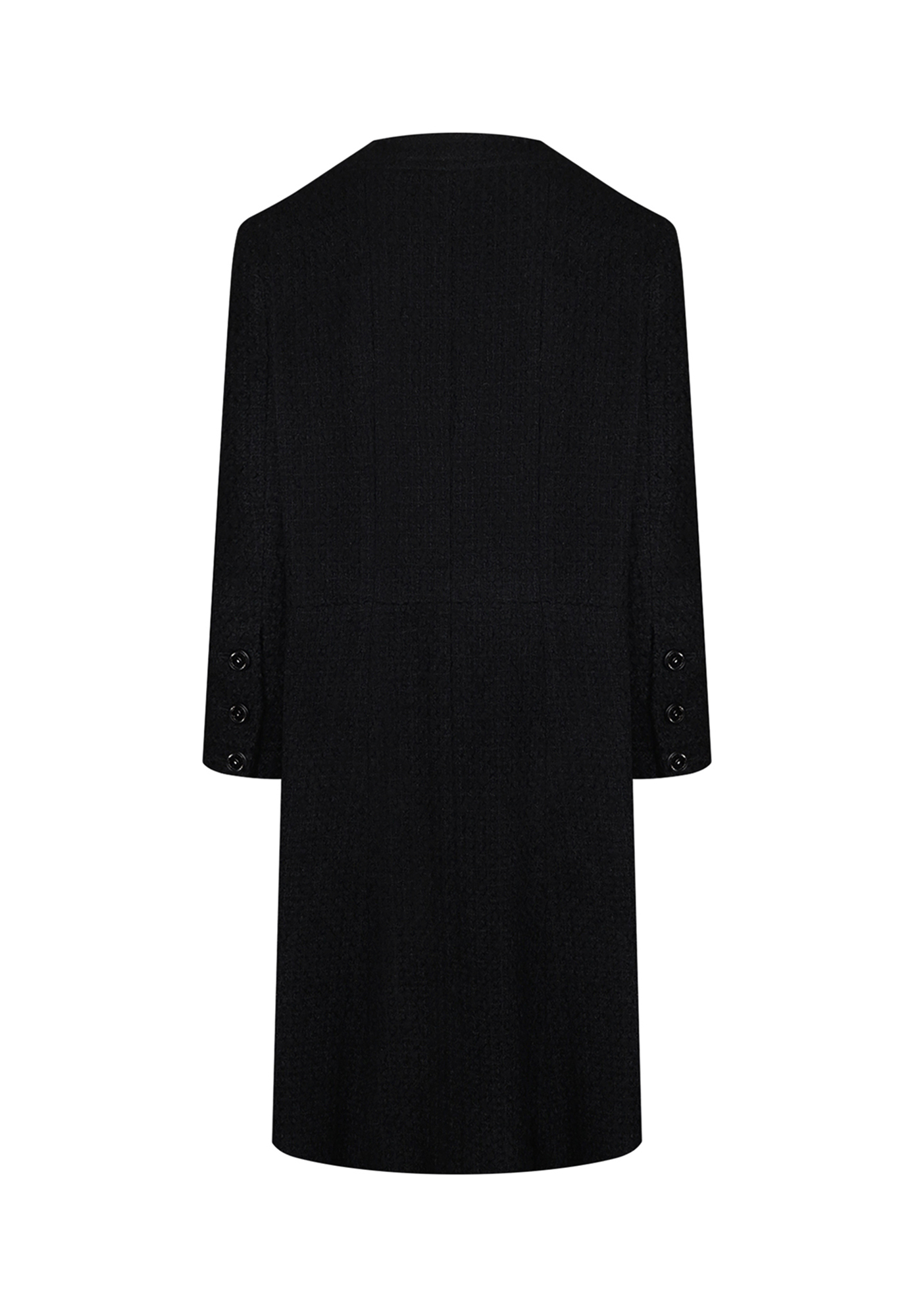 Chanel Black Tweed Dress