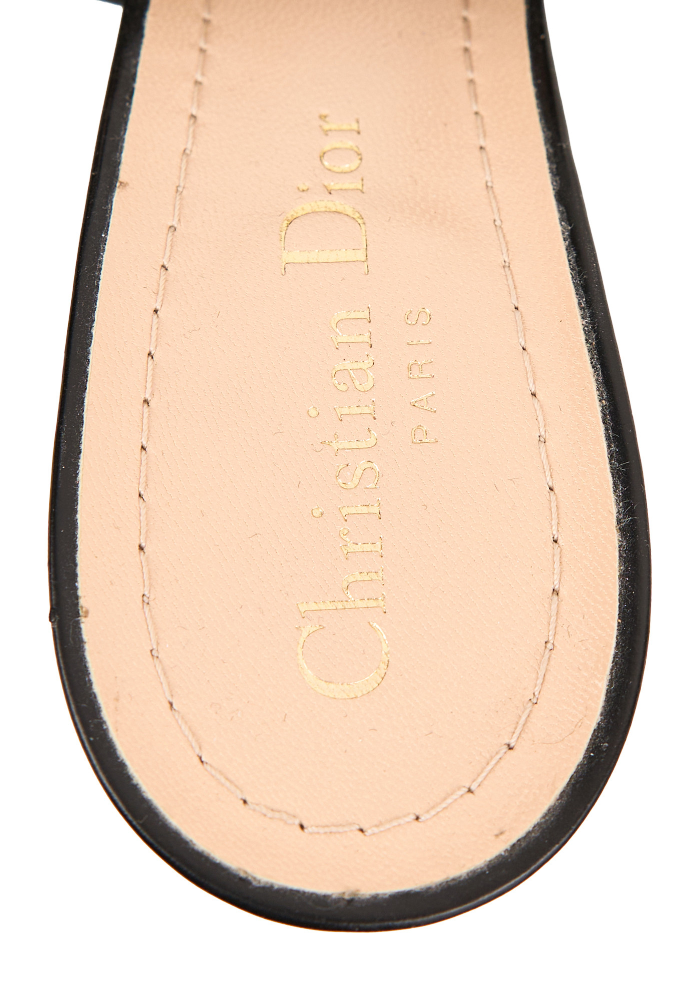 Christian Dior Black Heel Shoes