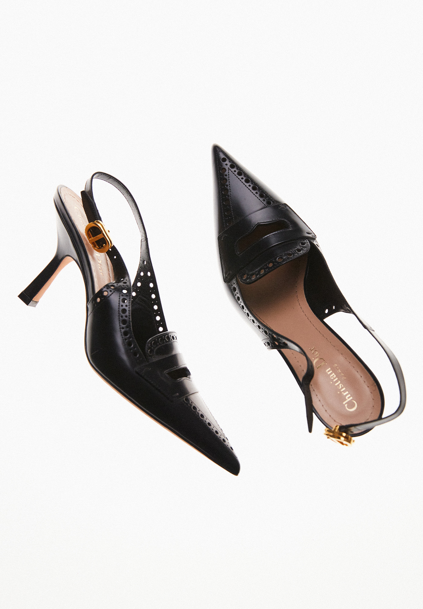 Christian Dior Black Heel Shoes