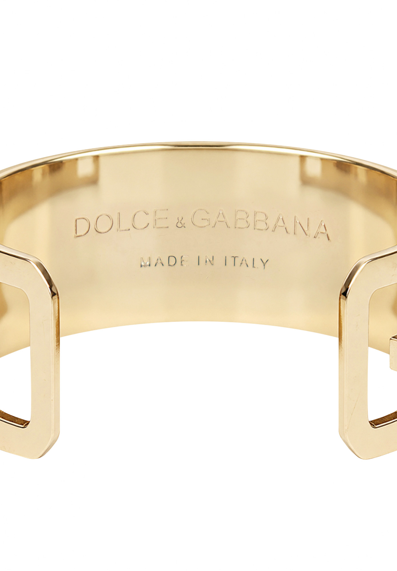 Dolce&Gabbana Embossed Cuff Bracelet