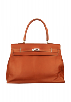 Hermès Kelly 50 Voyage Swift Leather Brown Bag