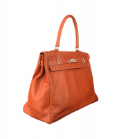 Hermès Kelly 50 Voyage Swift Leather Brown Bag