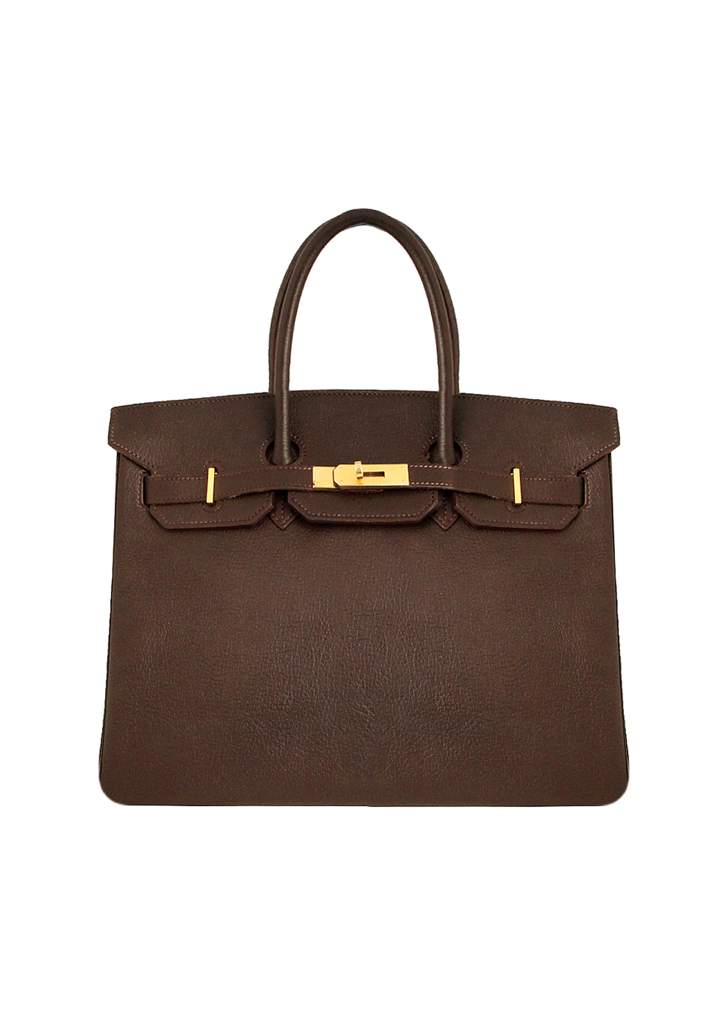 Hermès Birkin 35 Cacao Chevre Bag