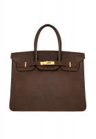 Hermès Birkin 35 Cacao Chevre Bag
