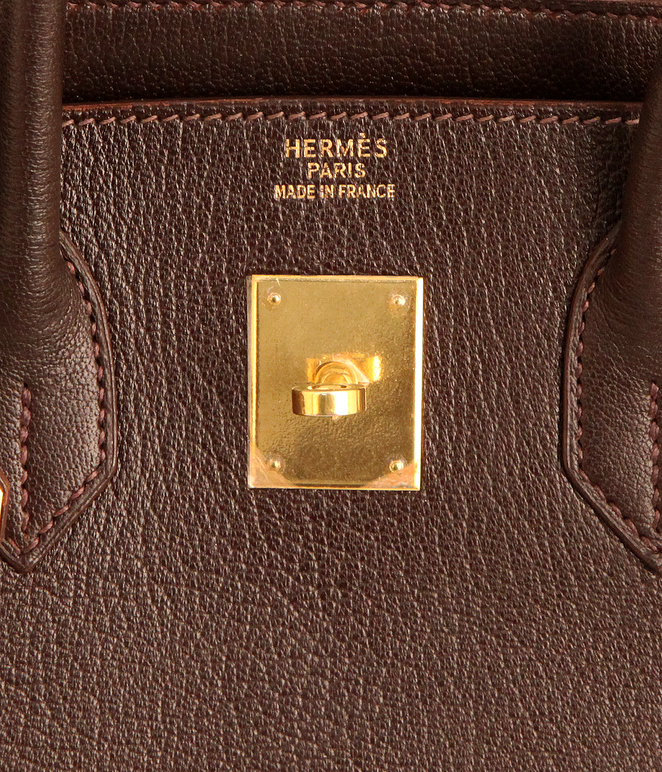 Hermès Birkin 35 Cacao Chevre Bag