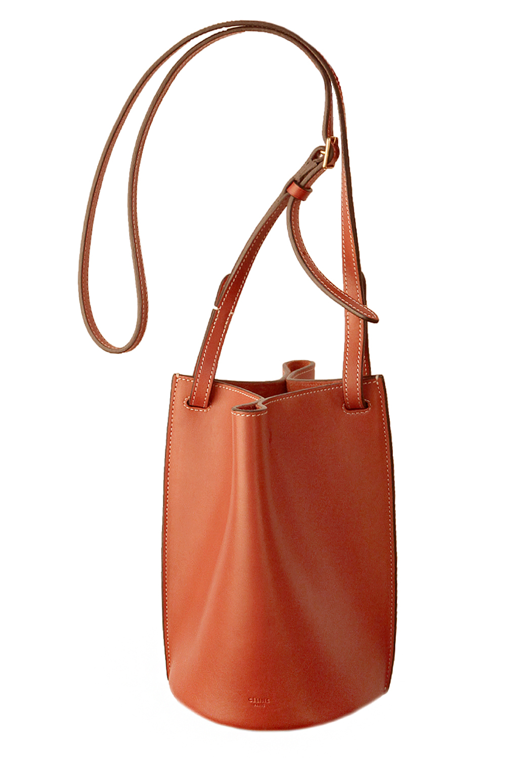 Céline Brown Bucket Bag