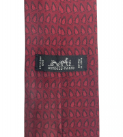 Hermès Penguin Silk Tie