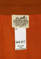 Hermès Orange Wool Skirt