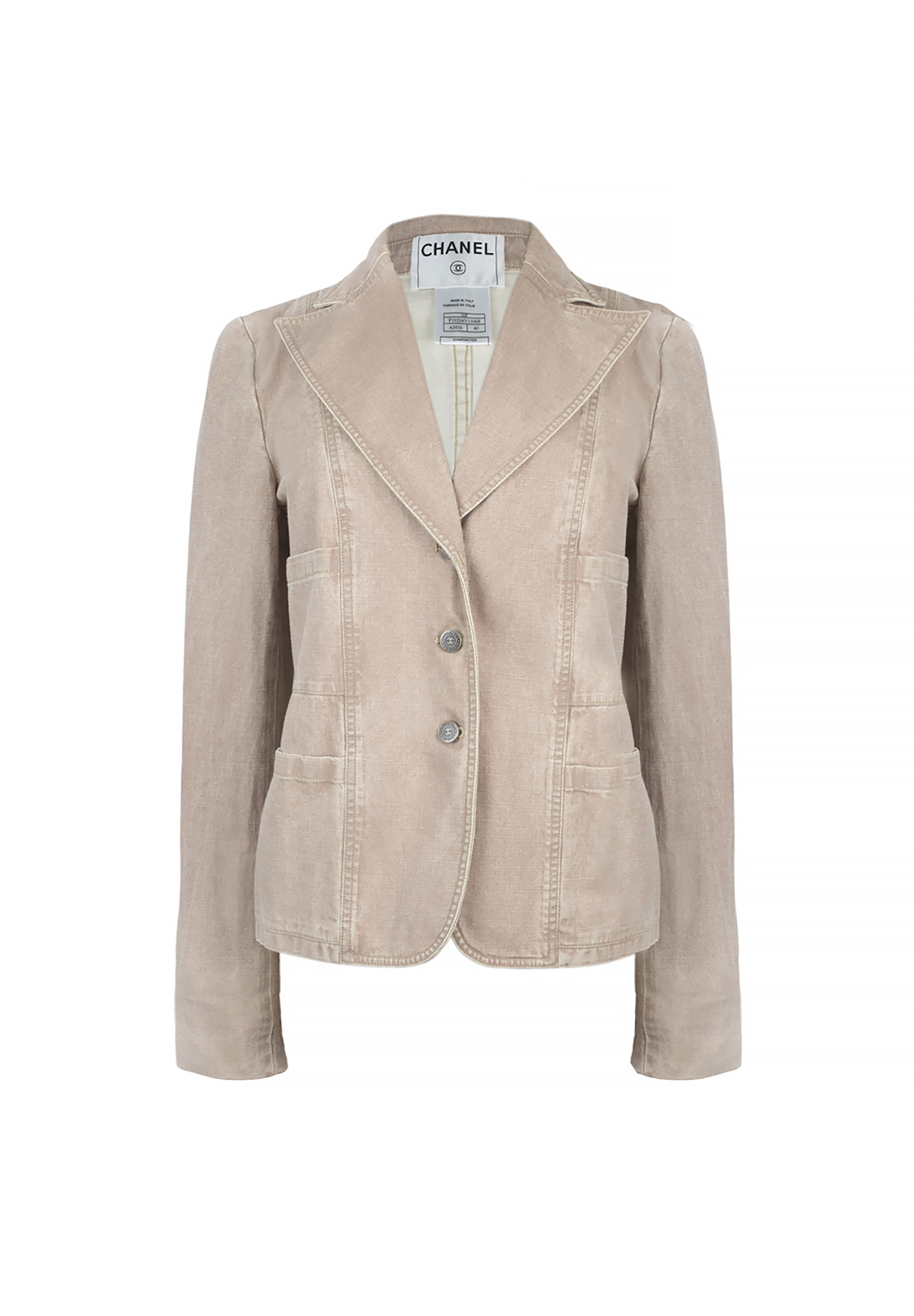 Chanel Denim Pink Jacket