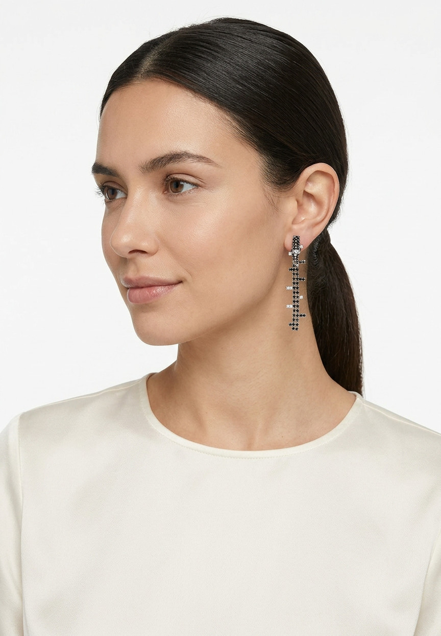 Crystal Clip-On Earrings