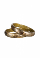 Chanel Two Golden Bracelets Set