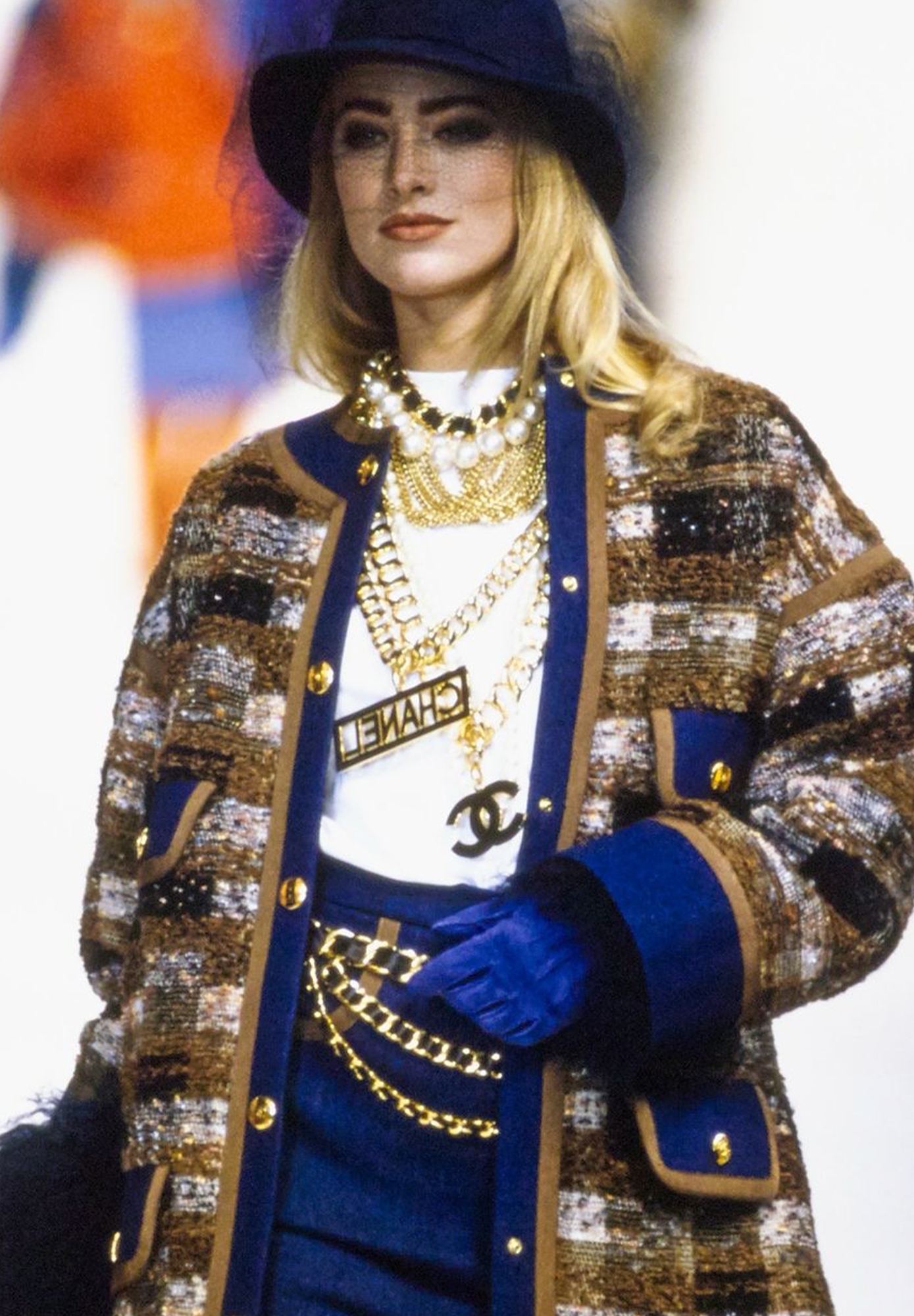 Chanel Chain Belt With Portrait Pendant