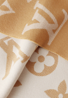 Louis Vuitton Scarf With Monograms And Fringes