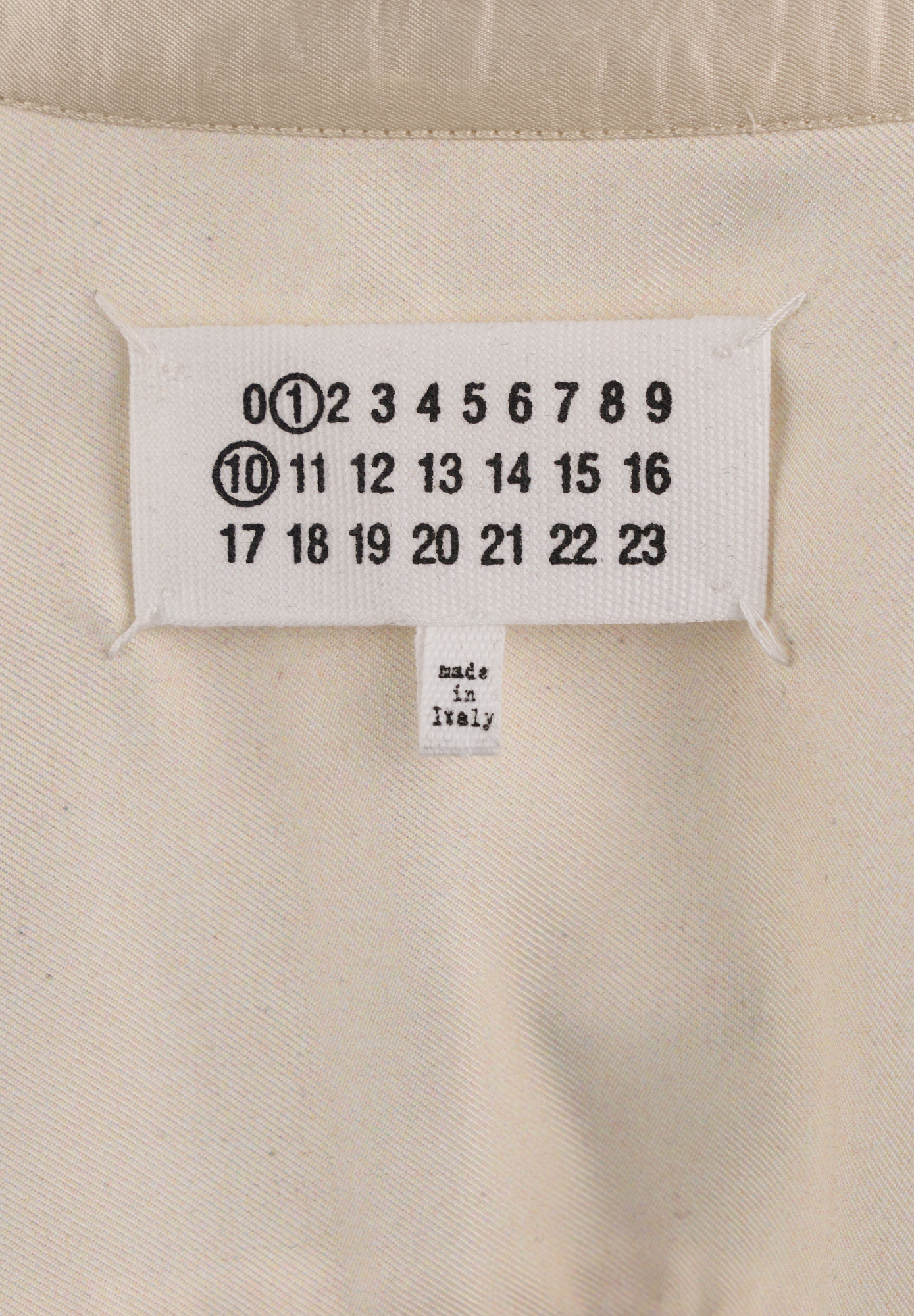 Maison Margiela Black Gradient Print Blouse