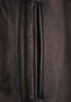 Versace Black Leather Trousers