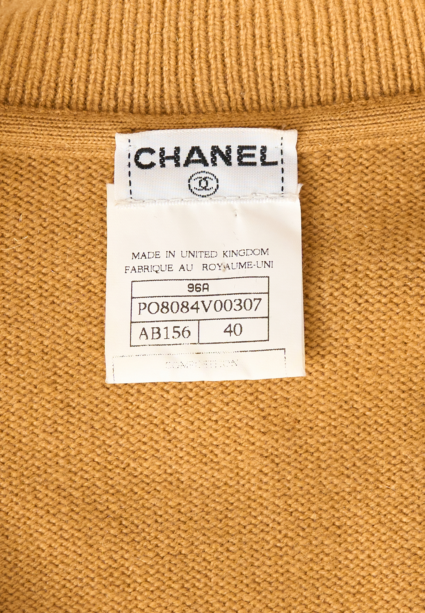 Chanel Cashmere Polo