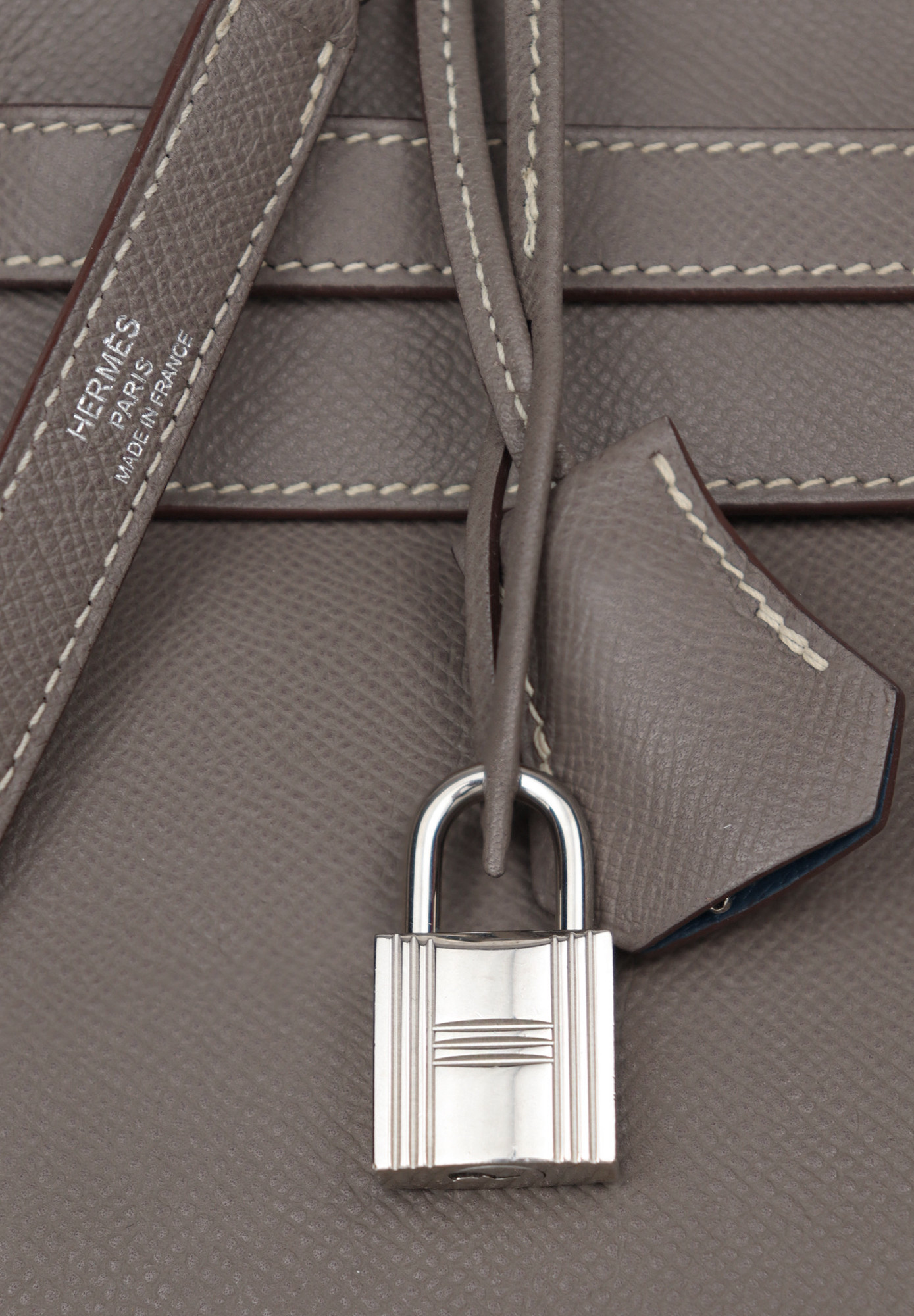 Hermès Kelly 35 Etoupe Epsom Retourne Bag