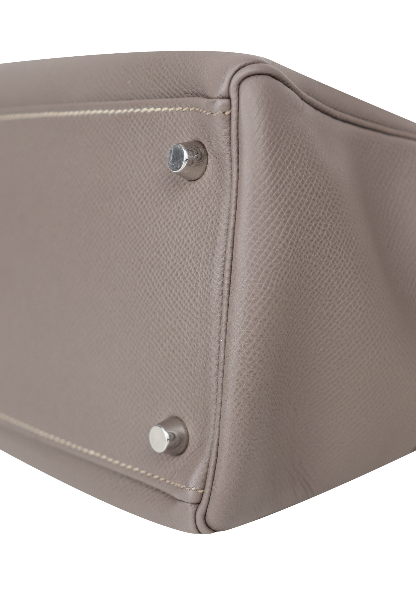 Hermès Kelly 35 Etoupe Epsom Retourne Bag