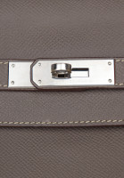 Hermès Kelly 35 Etoupe Epsom Retourne Bag