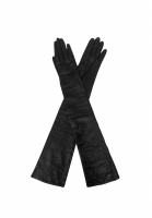 Givenchy Black Leather Gloves