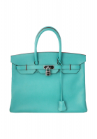 Hermès Birkin 35 Lagoon Epsom Bag 