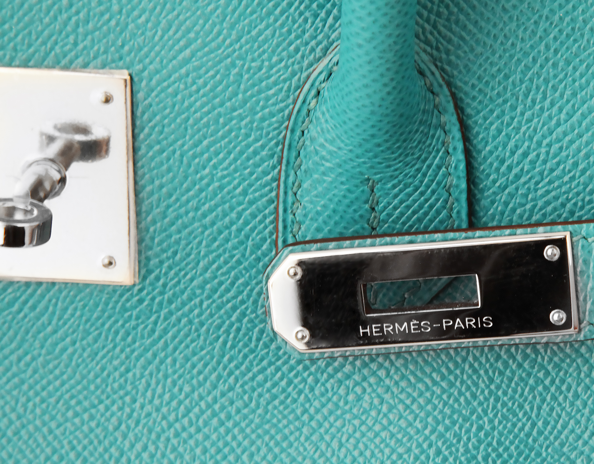 Hermès Birkin 35 Lagoon Epsom Bag 