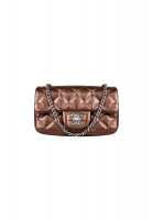 Chanel Single Flap Mini Patent Leather Bag