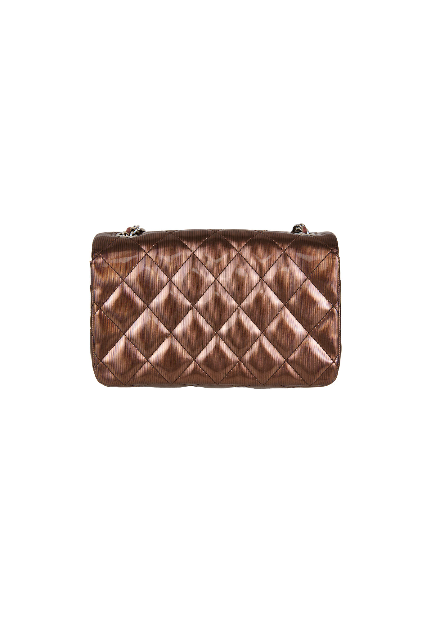 Chanel Single Flap Mini Patent Leather Bag