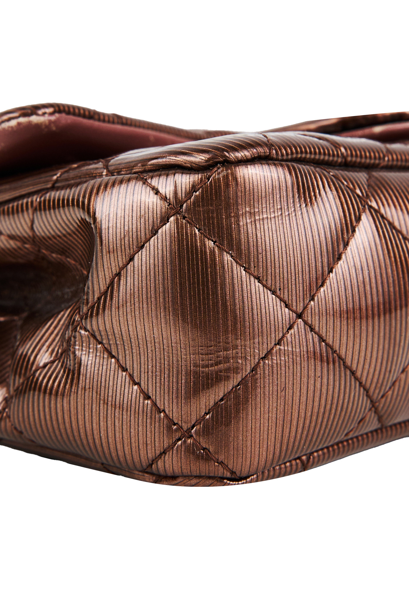 Chanel Single Flap Mini Patent Leather Bag