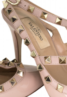 Valentino Patent Rockstud Caged Pumps