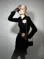 Chanel Pink Camellia Brooch